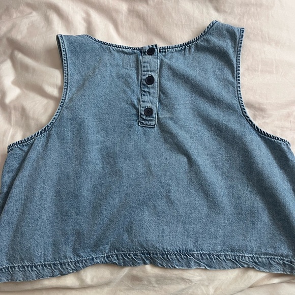 Gap Soft Denim Shell Tank - Picture 3 of 4